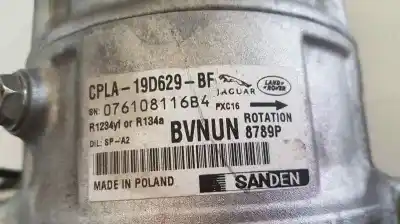 Peça sobressalente para automóvel em segunda mão compressor de ar condicionado a/a a/c por jaguar xe prestige referências oem iam 8789p  cpla19d629bf