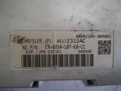 Second-hand car spare part dashboard for jeep commander 3.0 crd cat oem iam references 05172312ac  cr0034107k0cc