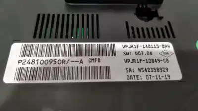 Peça sobressalente para automóvel em segunda mão quadrante por renault clio v zen referências oem iam p248100950r  