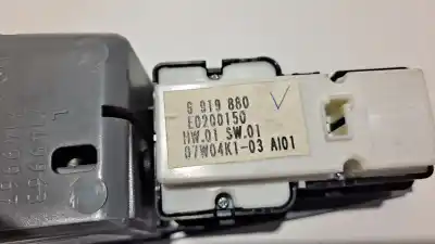 Second-hand car spare part rear left power window switch for bmw serie 7 (e65/e66) 730d oem iam references 6919880  81408004