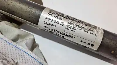 Second-hand car spare part front left curtain airbag for audi a6 c6 avant (4f5) 2.0 tdi oem iam references 4f9880741a  