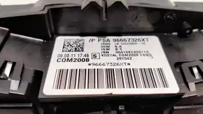 Автозапчастина б/у многофункційне управління для citroen c3 exclusive посилання на oem iam 96667326xt  