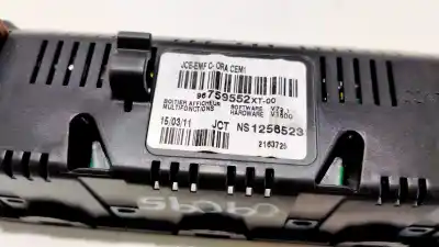 Second-hand car spare part multifunction display for citroen c3 exclusive oem iam references 96759552xt  