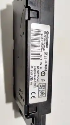 Pezzo di ricambio per auto di seconda mano modulo elettronico per citroen c3 exclusive riferimenti oem iam 9675359580  