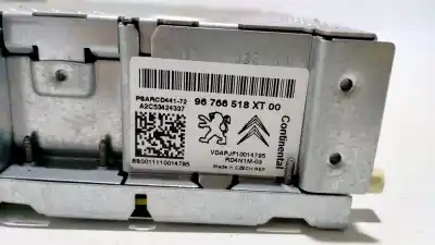 Pezzo di ricambio per auto di seconda mano impianto audio / radio cd per citroen c3 exclusive riferimenti oem iam 96766518xt  