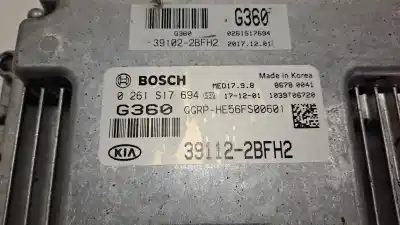 Second-hand car spare part ecu engine control for kia carens iv 1.6 gdi oem iam references 391122bfh2  0261s17694