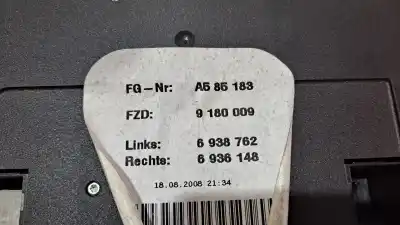 Second-hand car spare part interior light for bmw serie 3 touring (e91) 318d oem iam references 9180009  6938762