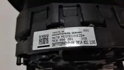 Second-hand car spare part front left air bag for skoda rapid active oem iam references 5e0880201  