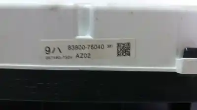 Second-hand car spare part dashboard for lexus ct 200h oem iam references 8380076040  2574607524