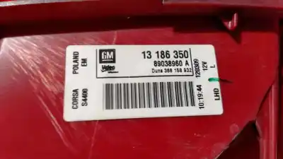 Автозапчастина б/у лівий ход ліхар для opel corsa d essentia посилання на oem iam 13186350  