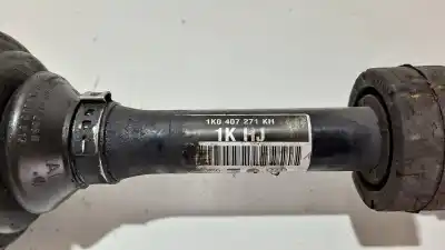 Pezzo di ricambio per auto di seconda mano trasmissione anteriore sinistra per skoda superb combi (3t5) active riferimenti oem iam 1k0407271kh  