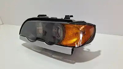 Second-hand car spare part left headlight for bmw x5 (e53) 3.0i oem iam references 63127164421  