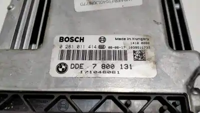 Second-hand car spare part ecu engine control for bmw x5 (e53) 3.0d oem iam references 0281011414  7800131