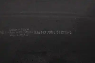 Peça sobressalente para automóvel em segunda mão chapeleira por skoda rapid ambition referências oem iam 5ja867769c  