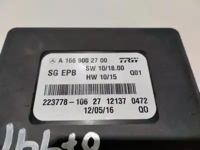 Pezzo di ricambio per auto di seconda mano modulo elettronico per mercedes-benz clase b (w246) b 200 cdi (246.208) riferimenti oem iam a1669002700  