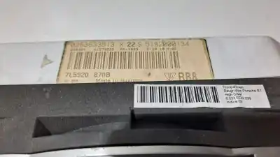 Second-hand car spare part dashboard for porsche cayenne (typ 9pa) 4.5 v8 cat oem iam references 7l5920870b  