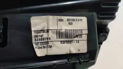 Peça sobressalente para automóvel em segunda mão porta luvas por bmw x5 (e53) 3.0d referências oem iam 53f0522  