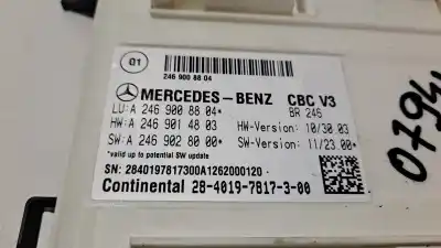 Second-hand car spare part electronic module for mercedes-benz clase b (w246) b 200 cdi (246.208) oem iam references a2469008804 a2469028000 a2469014803