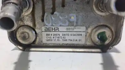 Peça sobressalente para automóvel em segunda mão radiador de óleo de direção por bmw x5 (e53) 3.0d referências oem iam 17107500754  