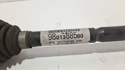 Second-hand car spare part front left transmission for citroen c3 tonic oem iam references 9801388580  