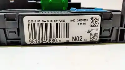 Автозапчастина б/у реле/запоперівник для citroen c-elysée shine посилання на oem iam 9819849680  