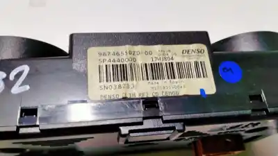 Pezzo di ricambio per auto di seconda mano controllo climatico per citroen c-elysée shine riferimenti oem iam 96746550zd  