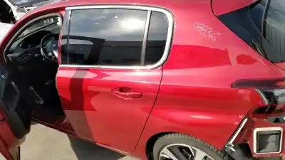 Peça sobressalente para automóvel em segunda mão porta do automóvel traseira esquerda por peugeot 308 gt line referências oem iam 