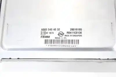 Second-hand car spare part ecu engine control for ssangyong rodius xdi oem iam references a6655404032  28019195