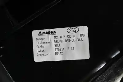 Piesă de schimb auto la mâna a doua torpedou pentru audi a4 berlina (b8) basis referințe oem iam 8k1857035b  