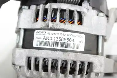 Second-hand car spare part alternator for opel corsa e selective oem iam references 13585664  ms1042113590