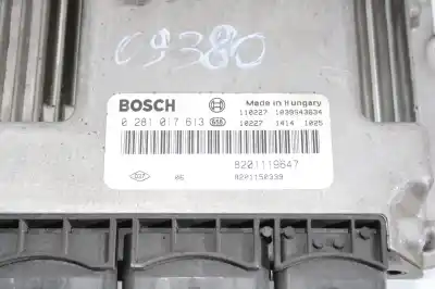 Peça sobressalente para automóvel em segunda mão centralina de motor uce por renault laguna iii initiale referências oem iam 0281017613  8201119647