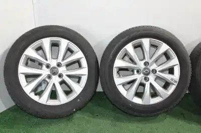 Pezzo di ricambio per auto di seconda mano set di cerchione in lega per renault clio v zen riferimenti oem iam 403008858r  