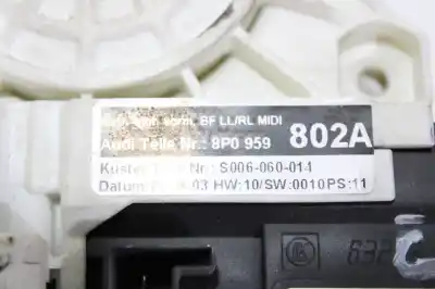 Pezzo di ricambio per auto di seconda mano motore alzacristalli anteriore destro per audi a3 (8p) 2.0 tdi ambiente riferimenti oem iam e840311202  8p0959802a