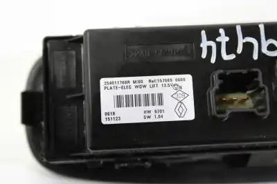 Peça sobressalente para automóvel em segunda mão botão / interruptor elevador vidro dianteiro esquerdo por renault kadjar zen referências oem iam 254011766r  