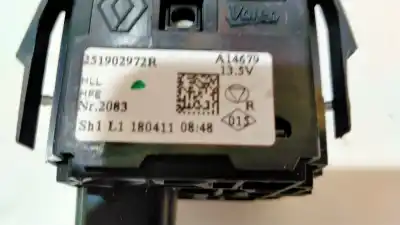 Second-hand car spare part headlights switch for renault kadjar s-edition oem iam references 251902972r  