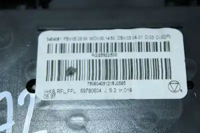 Peça sobressalente para automóvel em segunda mão comando de sofagem (chauffage / ar condicionado)  por bmw mini (r56) cooper d referências oem iam rg25922500 3454081 69790604