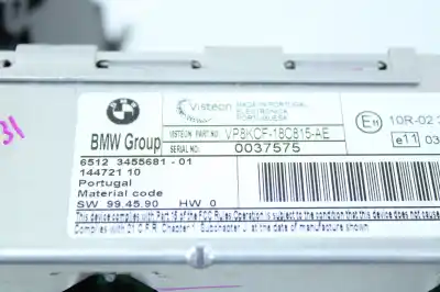Pezzo di ricambio per auto di seconda mano impianto audio / radio cd per bmw mini (r56) cooper d riferimenti oem iam 65123455681 3455681 vp8kcf18c815ae