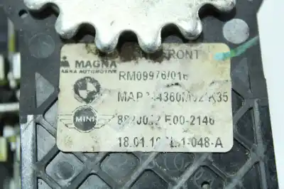 Peça sobressalente para automóvel em segunda mão elevador de vidros dianteiro direito por bmw mini (r56) cooper d referências oem iam th62440042 0130822381 2757044
