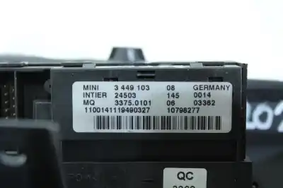Peça sobressalente para automóvel em segunda mão comutador de ignição por bmw mini (r56) cooper d referências oem iam 344910308 51452752833 3375010106