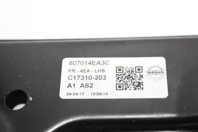 Автозапчастина б/у регулятор вікна передній лівий для nissan qashqai (j11) acenta посилання на oem iam 807014ea3c c21970100 c17312102