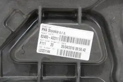 Second-hand car spare part passenger side right window regulator for kia cee´d uefa euro 2016 oem iam references 82480a2311  617013001