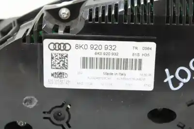 Peça sobressalente para automóvel em segunda mão quadrante por audi a4 berlina (b8) basis referências oem iam 8k0920932 555001620511 503002561431