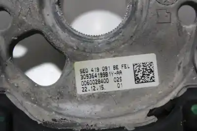 Second-hand car spare part steering wheel for skoda rapid ambition oem iam references 5e0419091be 5ja419685hcn 309364199b1y