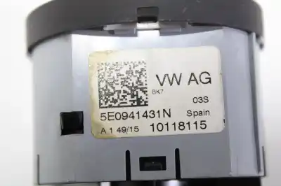 Second-hand car spare part headlights switch for skoda rapid ambition oem iam references 5e0941431n  10118115