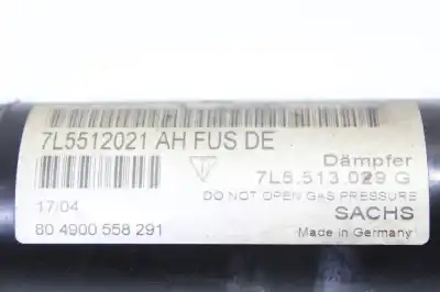 Pezzo di ricambio per auto di seconda mano ammortizzatore posteriore destro per porsche cayenne (typ 9pa) s riferimenti oem iam 7l5513029g  