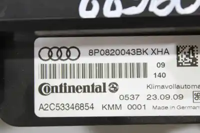 Автозапчасти б/у климат-контроль за audi a3 sportback (8p) 1.8 16v tfsi ссылки oem iam 8p0820043bk  a2c53346854