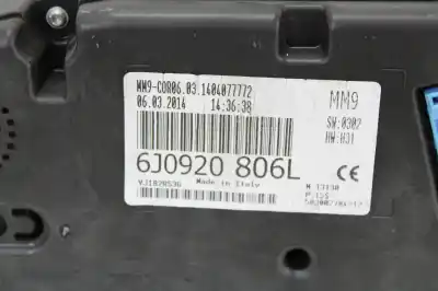 Peça sobressalente para automóvel em segunda mão quadrante por seat ibiza (6j5) reference referências oem iam 6j0920806l  5550027003