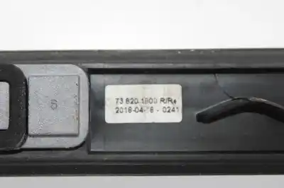 Peça sobressalente para automóvel em segunda mão barras do tejadilho por renault kadjar s-edition referências oem iam 738201800  