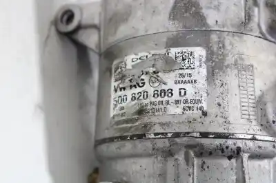 Peça sobressalente para automóvel em segunda mão compressor de ar condicionado a/a a/c por skoda rapid active referências oem iam 5q0820803d  