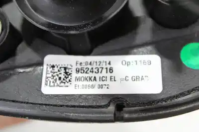 Автозапчастина б/у ліве дзеркало для opel mokka x selective start/stop посилання на oem iam 95243716  